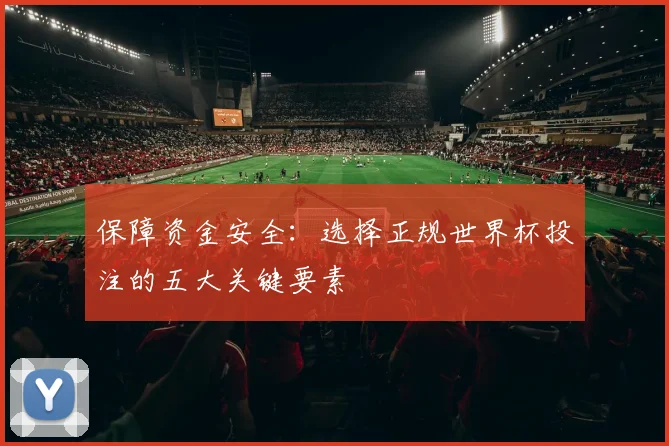 保障资金安全：选择正规世界杯投注的五大关键要素