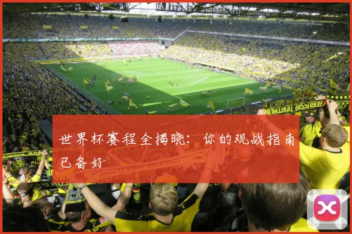世界杯赛程全揭晓：你的观战指南已备好